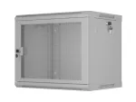 SZAFA INSTALACYJNA RACK WISZĄCA 19" 9U 600X450 SZARA DRZWI PERFOROWANE LANBERG (FLAT PACK)