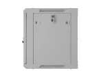 SZAFA INSTALACYJNA RACK WISZĄCA 19" 9U 600X450 SZARA DRZWI PERFOROWANE LANBERG (FLAT PACK)