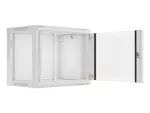 SZAFA INSTALACYJNA RACK WISZĄCA 19" 9U 600X450 SZARA LANBERG (FLAT PACK) V2