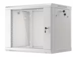 SZAFA INSTALACYJNA RACK WISZĄCA 19" 9U 600X450 SZARA LANBERG (FLAT PACK) V2