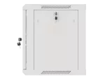 SZAFA INSTALACYJNA RACK WISZĄCA 19" 9U 600X450 SZARA LANBERG (FLAT PACK) V2
