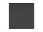 SZAFA INSTALACYJNA RACK WISZĄCA 19" 9U 600X600 CZARNA DRZWI METALOWE LANBERG (FLAT PACK)