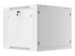 SZAFA INSTALACYJNA RACK WISZĄCA 19" 9U 600X600 SZARA DRZWI METALOWE LANBERG (FLAT PACK)