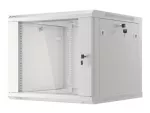 SZAFA INSTALACYJNA RACK WISZĄCA 19" 9U 600X600 SZARA LANBERG (FLAT PACK) V2