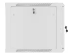 SZAFA INSTALACYJNA RACK WISZĄCA 19" 9U 600X600 SZARA LANBERG (FLAT PACK) V2