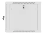 SZAFA INSTALACYJNA RACK WISZĄCA 19" 9U 600X600 SZARA LANBERG (FLAT PACK) V2