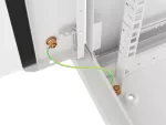 SZAFA INSTALACYJNA RACK WISZĄCA 19" 9U 600X600 SZARA LANBERG (FLAT PACK) V2