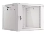 SZAFA INSTALACYJNA RACK WISZĄCA 19" 9U 600X600 SZARA LANBERG (FLAT PACK) V2