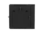 SZAFA INSTALACYJNA RACK WISZĄCA DWUSEKCYJNA 19" 12U 600X600 CZARNA LANBERG (FLAT PACK)