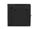 SZAFA INSTALACYJNA RACK WISZĄCA DWUSEKCYJNA 19" 12U 600X600 CZARNA LANBERG (FLAT PACK)