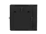 SZAFA INSTALACYJNA RACK WISZĄCA DWUSEKCYJNA 19" 12U 600X600 CZARNA LANBERG (FLAT PACK)
