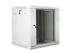 SZAFA INSTALACYJNA RACK WISZĄCA DWUSEKCYJNA 19" 12U 600X600 SZARA LANBERG (FLAT PACK)
