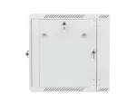 SZAFA INSTALACYJNA RACK WISZĄCA DWUSEKCYJNA 19" 12U 600X600 SZARA LANBERG (FLAT PACK)