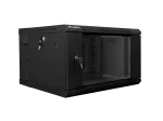 SZAFA INSTALACYJNA RACK WISZĄCA DWUSEKCYJNA 19" 6U 600X600 CZARNA LANBERG (FLAT PACK)