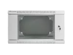 SZAFA INSTALACYJNA RACK WISZĄCA DWUSEKCYJNA 19" 6U 600X600 SZARA LANBERG (FLAT PACK)