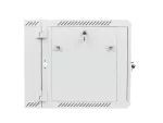 SZAFA INSTALACYJNA RACK WISZĄCA DWUSEKCYJNA 19" 9U 600X600 SZARA LANBERG (FLAT PACK)