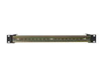 SZYNA MONTAŻOWA DIN TS-35 1U 19" CZARNA LANBERG