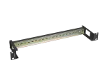 SZYNA MONTAŻOWA DIN TS-35 1U 19" CZARNA LANBERG