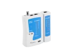 TESTER PRZEWODÓW LAN RJ45, RJ12, RJ11, COAXIAL LANBERG NT-0401