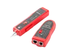 TESTER PRZEWODÓW LAN RJ45, RJ12, RJ11, COAXIAL Z FUNKCJĄ LOKALIZATORA IDENTYFIKATORA LANBERG NT-0501
