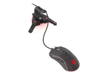 UCHWYT GENESIS VANAD 300 NA KABEL MYSZY MOUSE BUNGEE + HUB USB