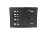 UCHWYT ŚCIENNY RACK 19" 8U 497X400/240 CZARNY LANBERG