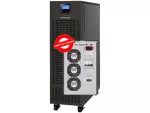 UPS POWERWALKER VFI 20K CPG PF1 3/3 BI ON-LINE 20KVA TERMINAL USB-B 3/3 FAZY LCD SNMP TOWER EPO