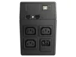 UPS POWERWALKER VI 600 SW IEC LINE-INTERACTIVE 600VA 3X IEC C13 USB-B LCD PURE SINE WAVE