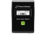 UPS POWERWALKER VI 800 SW IEC LINE-INTERACTIVE 800VA 3X IEC C13 USB-B LCD PURE SINE WAVE