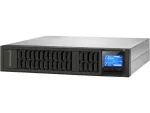 UPS RACK POWERWALKER VFI 1000 CRM LCD ON-LINE 1000VA 3X IEC C13 USB-B RS-232 LCD 2U