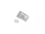 WTYK SIECIOWY RJ45 (8P8C) LANBERG KAT.6 FTP (100 SZT) Z PROWADNICĄ DO LINKI I DO DRUTU