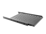 WYSUWANA PÓŁKA DO SZAF RACK 19" 1000MM CZARNA LANBERG (1U/465X750MM UDŹWIG DO 60KG, MONTAŻ 4 PUNKTOW