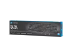 ZESTAW 2W1 NATEC SQUID CZARNY KLAWIATURA+MYSZ CZ/SK BEZPRZEWODOWA OPTYCZNA