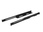 ZESTAW SZYN MONTAŻOWYCH DO SZAF RACK 19" PRZESUWNE 397-680MM CZARNY LANBERG