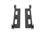 ZESTAW SZYN MONTAŻOWYCH DO SZAF RACK 19" PRZESUWNE 397-680MM CZARNY LANBERG