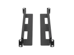 ZESTAW SZYN MONTAŻOWYCH DO SZAF RACK 19" PRZESUWNE 397-680MM CZARNY LANBERG