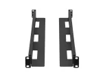 ZESTAW SZYN MONTAŻOWYCH DO SZAF RACK 19" PRZESUWNE 650-1090MM CZARNY LANBERG