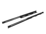 ZESTAW SZYN MONTAŻOWYCH DO SZAF RACK 19" PRZESUWNE 650-1090MM CZARNY LANBERG