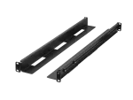ZESTAW SZYN MONTAŻOWYCH DO SZAF RACK 19" PRZESUWNE 650-1090MM CZARNY LANBERG