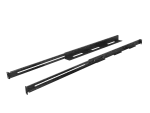 ZESTAW SZYN MONTAŻOWYCH DO SZAF RACK 19" PRZESUWNE 650-1090MM CZARNY LANBERG