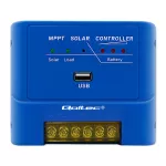 Qoltec Solarny regulator ładowania MPPT 15A do zasilania odbiorników DC i ładowania akumulatorów 12V / 24V | AGM 
