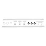 1-F szyna kpl. 3, biały, 2x1 m, zawiera 3x PURI spot i LED lamps
