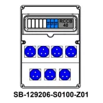 ROZDZIELNICA;RCCB40A;3XB16-1P;7X2P+PE;INA=32A;IP54