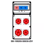 ROZDZIELNICA;C32-3P;2XC16-3P;5X32A;3X5X16A;INA=32A;IP54, SB-109205-S0030-Z01-54
