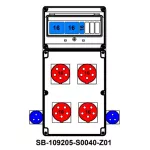 ROZDZIELNICA;2XC16-3P;B16-1P;4X5X16A;2X2P+PE;INA=32A;IP54, SB-109205-S0040-Z01-54