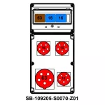 ROZDZIELNICA;C63-3P;2XC16-3P;5X63A;3X5X16A;INA=63A;IP54, SB-109205-S0070-Z01-54