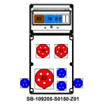 ROZDZIELNICA;C63-3P;C16-3P;2XB16-1P;5X63A;2X5X16A;4X2P+PE;INA=63A;IP54, SB-109205-S0150-Z01-54