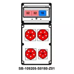 ROZDZIELNICA;2XC32-3P;C16-3P;3X5X32A;5X16A;INA=32A;IP54, SB-109205-S0180-Z01-54