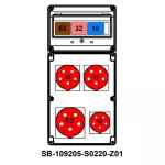 ROZDZIELNICA;C63-3P;C32-3P;C16-3P;5X63A;2X5X32A;5X16A;INA=63A;IP54, SB-109205-S0220-Z01-54