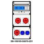 ROZDZIELNICA;2XC16-3P;B16-1P;3X5X16A;2X2P+PE;INA=32A;IP54, SB-109105-S0070-Z01-54